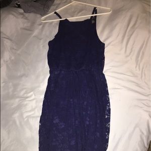 navy blue dress